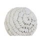 Bola Decorativa Home ESPRIT Blanco 12 x 12 x 12 cm