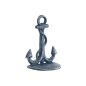 Support de porte Home ESPRIT Fer 13 x 7,5 x 17,5 cm Ancre