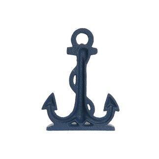 Sujetador de puerta Home ESPRIT Hierro 13 x 7,5 x 17,5 cm Ancla