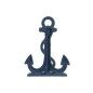 Sujetador de puerta Home ESPRIT Hierro 13 x 7,5 x 17,5 cm Ancla