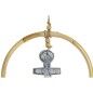 Décoration Suspendue Home ESPRIT Bleu Naturel méditerranéen 25 x 2 x 60 cm (2 Unités)