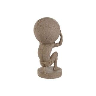 Figura Decorativa Home ESPRIT Marrón Romántico 15 x 14 x 30 cm