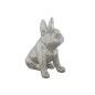 Figura Decorativa Home ESPRIT Plateado Perro 28 x 17 x 33 cm