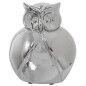 Figurine Décorative Alexandra House Living Argenté Céramique Hibou