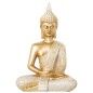 Figura Decorativa Alexandra House Living Dorado Acrílico Plástico Melamina Buda
