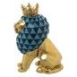 Figurine Décorative Alexandra House Living Doré Acrylique Plastique Mélamine Lion