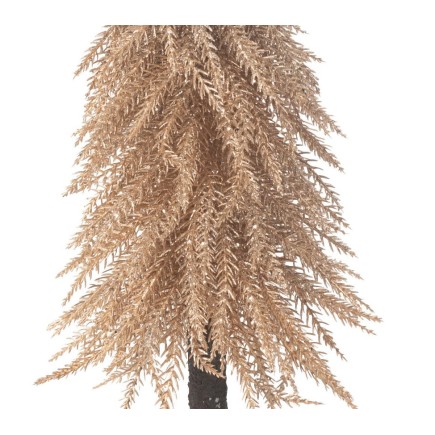 Árbol de Navidad artificial de plástico cobre 14*14*45 cm