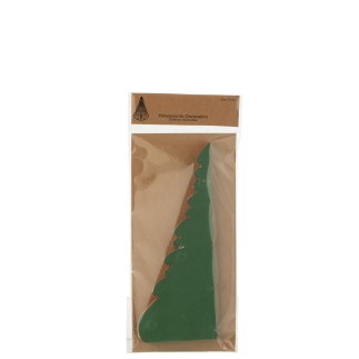 Sapin de Noël en papier vert 19*19*24 cm