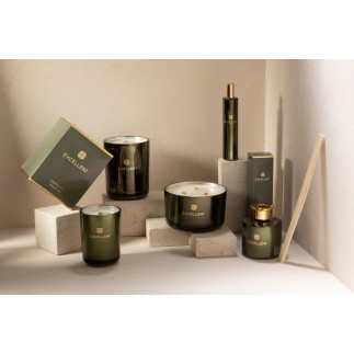 Vela perfumada excellent esencia madera bergamota verde 80 horas Alt. 14