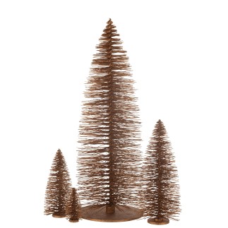 Árbol de Navidad de madera marrón 50*50*140 cm