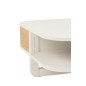 Table basse avec rangements gamme milo en bois blanc 85x85x36 cm Table basse avec rangements gamme milo en bois blanc 85x85x36 cm