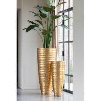 Strelitzia artificiel en plastique vert H189 cm