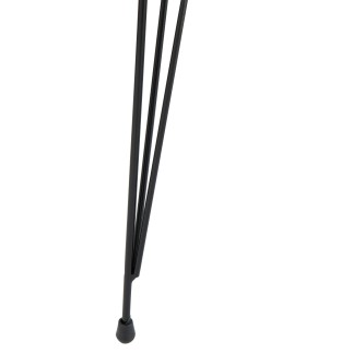 S/3 TABLES MDF/METAL NOIR