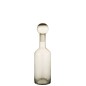 Bouteille décorative en verre gris 15.5x15.5x55.5 cm Bouteille décorative en verre gris 15.5x15.5x55.5 cm