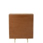 Armario de madera de mango marrón 89x49x104 cm Armario de madera de mango marrón 89x49x104 cm