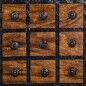 Coffre Alexandra House Living Marron Métal Bois de manguier 20 x 12 x 38 cm Style artisanal Coffre Alexandra House Living Marron Métal Bois de manguier 20 x 12 x 38 cm Style artisanal