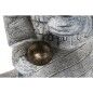 Figura Decorativa Home ESPRIT Gris claro Oriental Guerrero 39 x 35 x 78 cm 33 x 34 x 76 cm