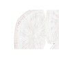 Décoration murale Home ESPRIT Blanc Moderne Finition vieillie 89 x 2,5 x 89 cm