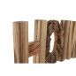 Figura Decorativa Home ESPRIT Natural Marrón claro Urbano 58 x 4 x 20 cm