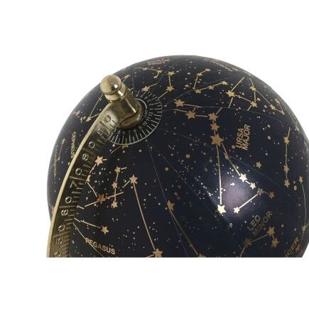 Globo Terraqueo Home ESPRIT Azul Dorado Natural Vintage 15 x 15 x 24 cm