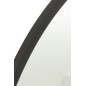 Espejo redondo con borde metálico negro D.40cm Espejo redondo con borde metálico negro D.40cm