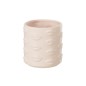Vaso di fiori baci in ceramica rosa 14x14x14,5 cm Vaso di fiori baci in ceramica rosa 14x14x14,5 cm