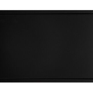Étagère BRICK 55 x 30 x 132 cm Verre Noir Métal