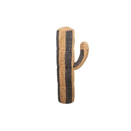 Sculpture Romimex Noir Naturel Fibre naturelle 25 x 120 x 66 cm Cactus