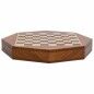 Ajedrez Alexandra House Living Marrón Madera de acacia 22 x 5 x 22 cm Magnético