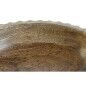 Centre de Table DKD Home Decor Brun foncé 25 x 25 x 9 cm