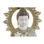 Figurine Décorative Home ESPRIT Turquoise Doré Buda Oriental 21 x 12 x 33 cm