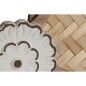 Decoración de Pared Home ESPRIT Natural Círculos 75 x 4,5 x 38 cm