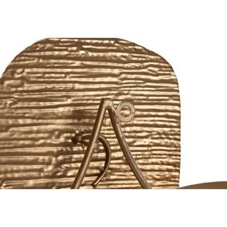 Decoración de Pared Home ESPRIT Dorado Moderno 80 x 6,5 x 48 cm