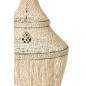 Abajur em concha natural 51x51x176 cm Abajur em concha natural 51x51x176 cm