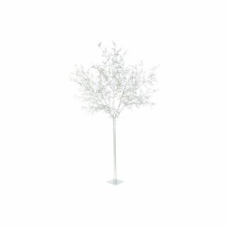 Sapin de Noël DKD Home Decor Blanc Argenté Métal Plastique 120 x 120 x 220 cm