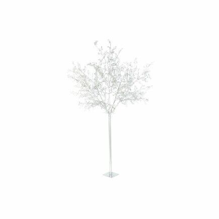 Árbol de Navidad DKD Home Decor Blanco Plateado Metal Plástico 120 x 120 x 220 cm