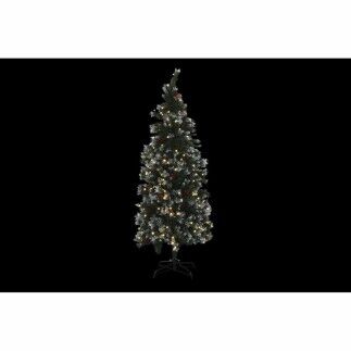 Sapin de Noël DKD Home Decor Vert Métal Polyéthylène 80 x 80 x 183 cm 1 x 1 x 180 cm