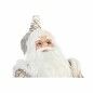 Figura Decorativa DKD Home Decor Papá Noel Navidad Gris Champán Madera 42 x 22 x 48 cm