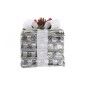 Juego de Cajas Decorativas DKD Home Decor LED Blanco Rojo Verde Plateado Metal Nevado 25 x 25 x 29 cm (3 Piezas) Juego de Cajas Decorativas DKD Home Decor LED Blanco Rojo Verde Plateado Metal Nevado 25 x 25 x 29 cm (3 Piezas)