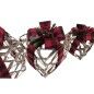 Juego de Cajas Decorativas DKD Home Decor LED Plateado Negro Rojo Rojo/Negro Ratán Purpurina 25 x 25 x 30 cm (3 Piezas) Juego de Cajas Decorativas DKD Home Decor LED Plateado Negro Rojo Rojo/Negro Ratán Purpurina 25 x 25 x 30 cm (3 Piezas)