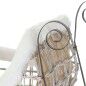 Adorno Navideño DKD Home Decor Luz LED Trineo Blanco 90 x 46 x 62 cm