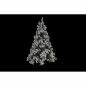 Sapin de Noël DKD Home Decor Blanc Vert Métal Polyéthylène Enneigé 130 x 130 x 218 cm