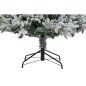 Árbol de Navidad DKD Home Decor Blanco Verde Polietileno Nevado 140 x 140 x 210 cm