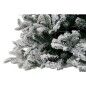 Árbol de Navidad DKD Home Decor Blanco Verde Polietileno Nevado 140 x 140 x 210 cm