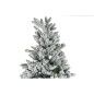 Árbol de Navidad DKD Home Decor Blanco Verde Polietileno Nevado 140 x 140 x 210 cm