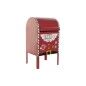 Adorno Navideño DKD Home Decor Amarillo Blanco Negro Rojo Buzón 28,5 x 26,5 x 52 cm