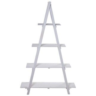 Estantería Alexandra House Living Blanco Madera 100 x 163 x 30 cm