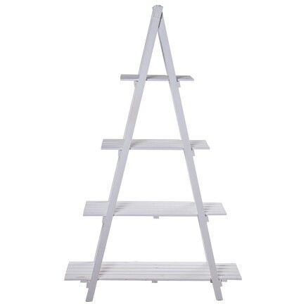 Estantería Alexandra House Living Blanco Madera 100 x 163 x 30 cm