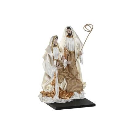 Belén de Navidad Home ESPRIT Blanco Dorado 27 x 24 x 40 cm