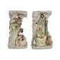 Belén de Navidad Home ESPRIT Multicolor Resina 19,5 x 11 x 31,5 cm (2 Unidades)